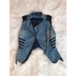 Designer Jean vest